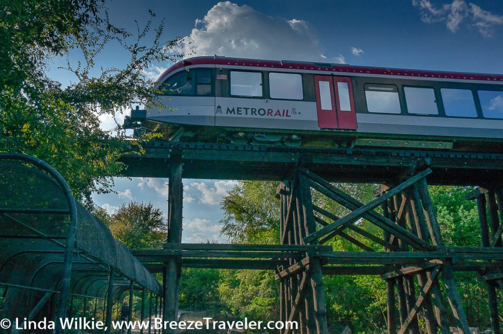 The Austin Metrorail Crosses the BCRT